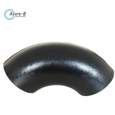 22 ASME Carbon Steel Pipe Fitting 90 Degree Lr Black Elbow A234wpb DN400 Sch40 (7)